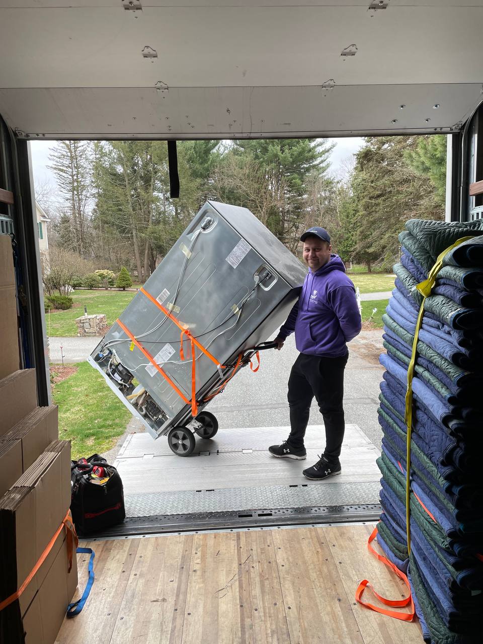 moving company interstate from/to Boston and Vermont